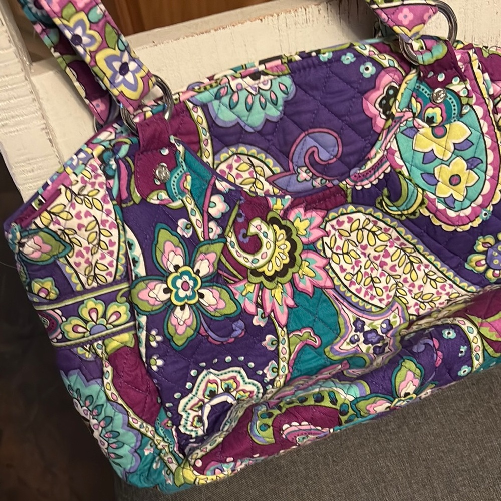 Vera Bradley Purple Paisley Women's Bag